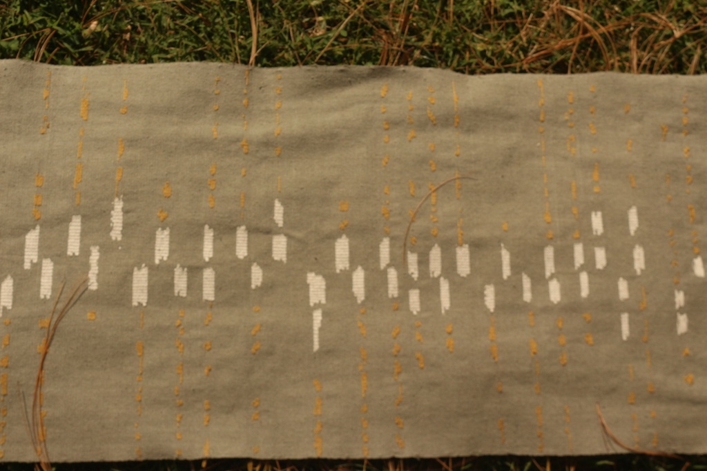 White Bellied Heron Scarf (Bio-Acoustic)