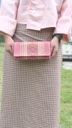 Folding Purse with motif